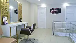 یک آرایشگاه زنانه در استامبول در محله اسن یورت