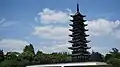 Songjiang Square Pagoda, ساخته شده در سده یازدهم