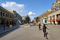 نمایی از خیابان هایمینگ (海明路) در بایچنگ
