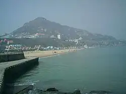 View of seaside area in Xilian Island