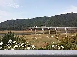 پل مدار ۳۸ درجه، در «قصبهٔ نام (جنوبی)»، شهرستان اینجه