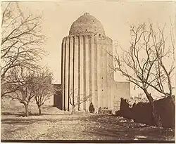 برج کاشانه در میانه‌های سده نوزدهم میلادی