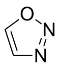 ۱، ۲، ۳-اکسادیازول(ناپایدار)