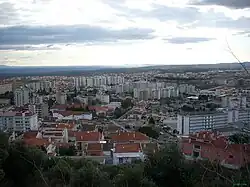 A view of the city.
