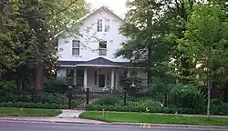 Orange Lyman Home, constructed in 1839; purported to be a stop on the راه‌آهن زیرزمینی.