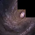 Full look at center by HST