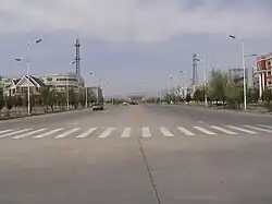 Tianshan Jie, a main street in Alashankou