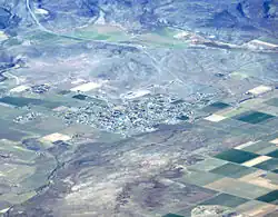Aerial view of Loa.