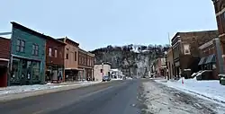 Much of downtown Lanesboro is part of the اداره ملی ثبت اماکن تاریخی