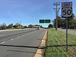 Arlington Boulevard at Gallows Road in Woodburn