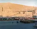 چادرهای جایگاه دعوت‌شدگان