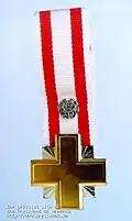 نشان صلیب رزمی (درجه یک) (Մարտական խաչ ۱-ին աստիճանի շքանշան (Հայաստան))