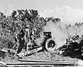 خدمه هویتزر کوه ۳٫۷ اینچی بریتانیایی در حال عملیات در برمه، 1944