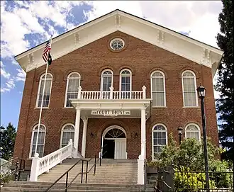 Madison County Courthouse in Virginia City