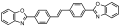 4,4'-( E )-bis(benzoxazolyl)stilbene به شدت فلورسنت است و مشتقات آن به عنوان براق‌کننده نوری استفاده می‌شود.