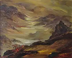 Հայրենի բնաշխարհ, կտավ, յուղ.