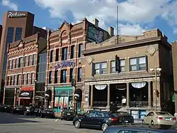 Buildings on 5th Avenue in downtown St. Cloud