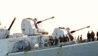 76mm/L62 MMI gun mounts
