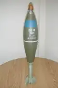 خمپاره ۱۲۰ میلی‌متری انفجاری مجهز به فیوز مجاورتی اِم۷۳۴