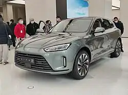 AITO M5 front quarter view