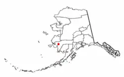 Location of Bethel within the state of آلاسکا