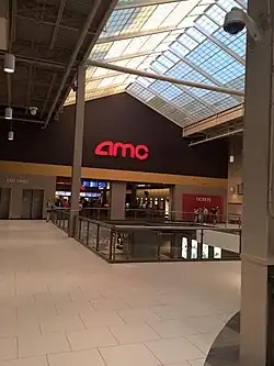 A 21-screen AMC Theatres with آی‌مکس (formerly a Loews, and was branded as a "AMC Loews" before the renovation) در Palisades Center shopping mall در West Nyack, ایالت نیویورک.