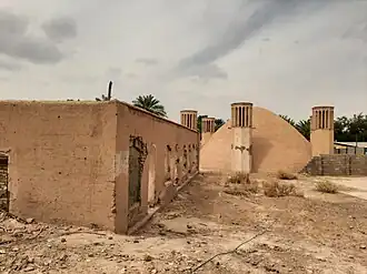 نمایی از آب انبار شهداد