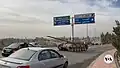 تانکی رها شده توسط نیروهای اسد