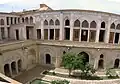 نمای یکی از حیاط‌ها