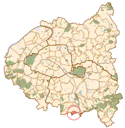پاریس and inner ring departments