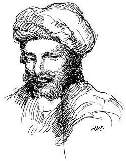 ابونواس؛ تصویرگر جبران خلیل جبران، از مجله الفنون، ۱۱ خرداد ۱۳۴۰