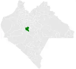 Municipality of Acala in Chiapas