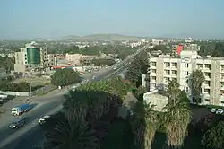 جاده آدیس آبابا-دیرداوه در آداما.