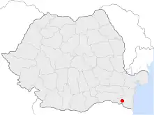 Location of Adamclisi