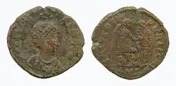Golden coin