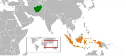 نقشهٔ مکان‌نمای Afghanistan و Indonesia