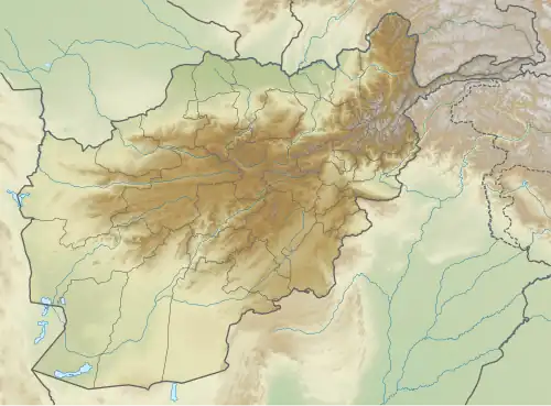 کوه بابا در افغانستان واقع شده