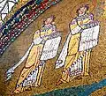 9th-century Mosaic in the Church of St. Praxedes, رم