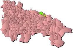 Location within لاریوخا.