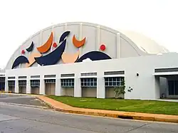 Façade of Rafael Hernández Airport