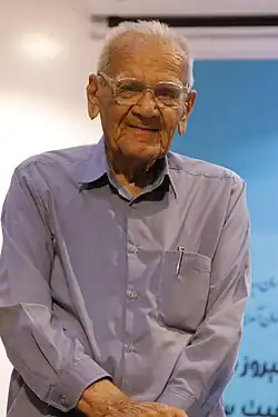 احمد مدان در مراسم گرامیداشت (اسفند ۱۴۰۰)