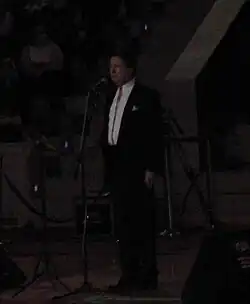Ahmet Özhan at Şeb-i Arus Ceremonies in 2010