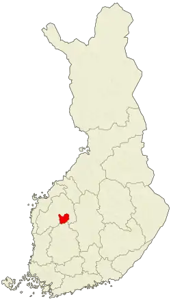 Location of Alavus in فنلاند