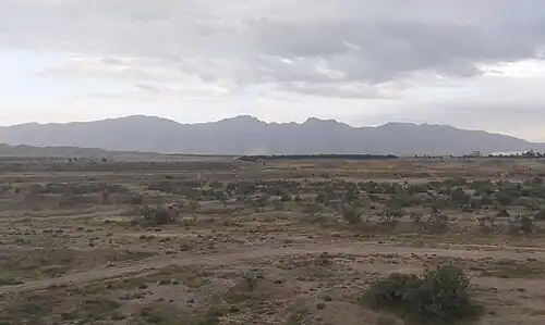 نمایی از البرزکوه