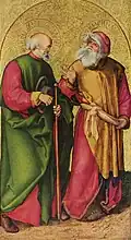 Joseph and عمران (پدر مریم), آلبرشت دورر،  ۱۵۰۴