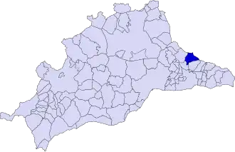 Municipal location in مالاگا