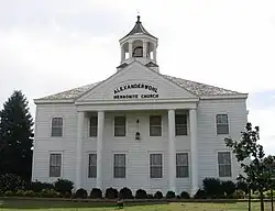 Alexanderwohl Mennonite Church, north of Goessel