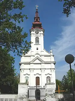 Serbian Orthodox church in Alibunar