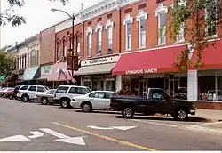 Locust Street, downtown