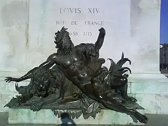 Allegory of the Rhone River, Lyon